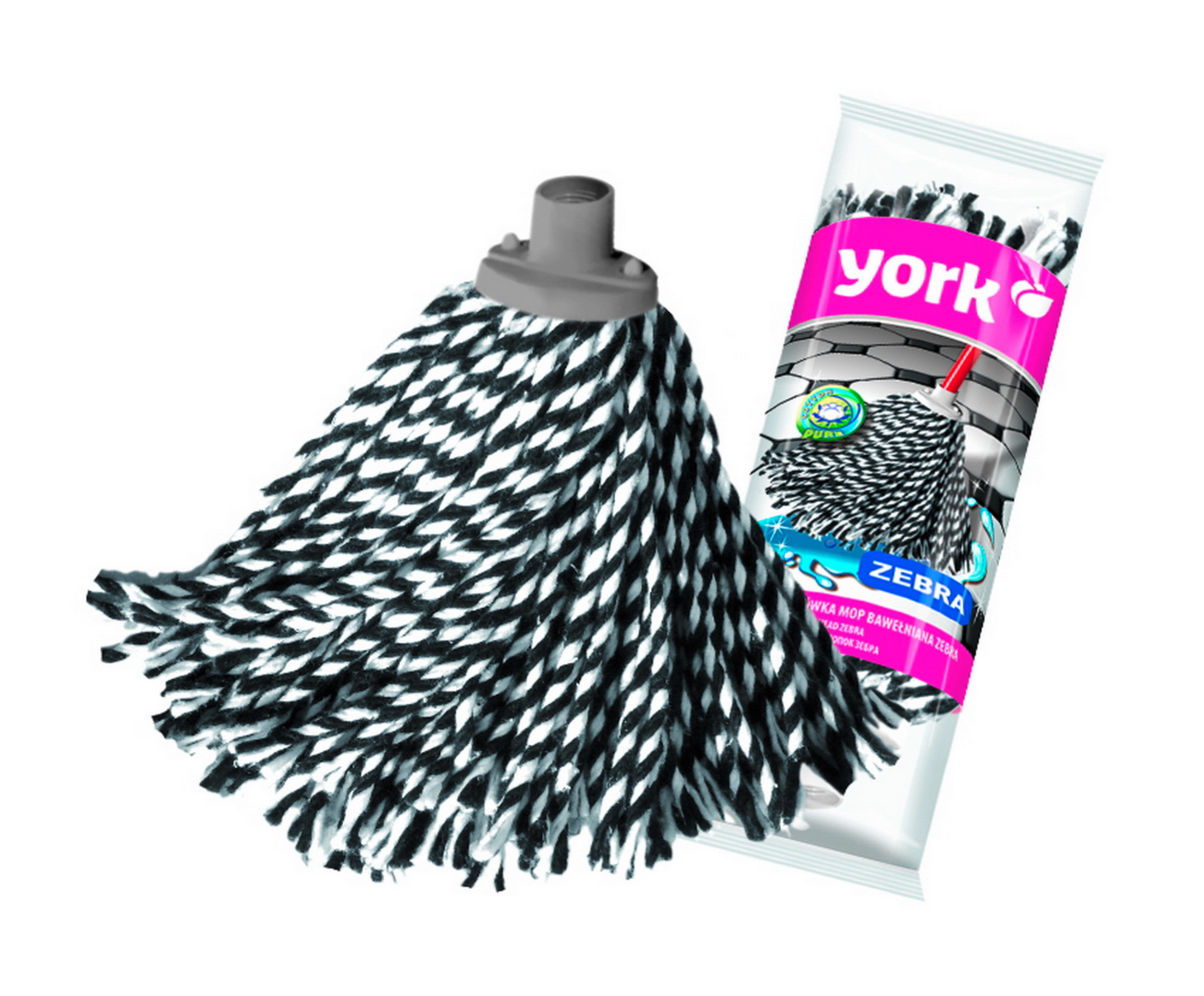 Pótfelmosófej York - fekete, műanyag/textil (12/37/8cm)