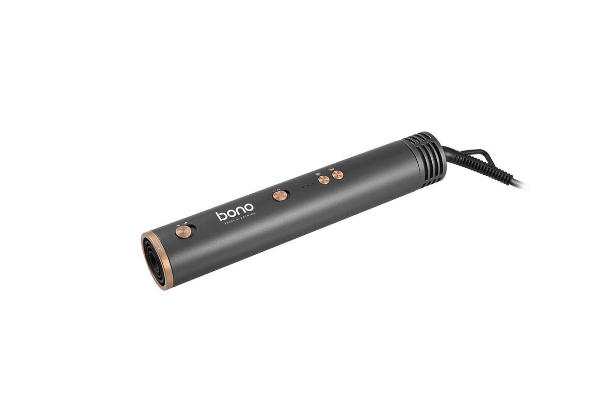 Hajformázó Szett Curly - aranyszínű/antracit, Basics, műanyag (20,3/40,7/40,7cm) - Bono