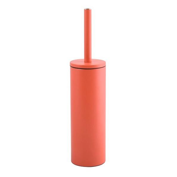 Wc-bürstengarnitur Akira Stehend Metall - Terracotta, Basics, Metall (9,5/40cm)