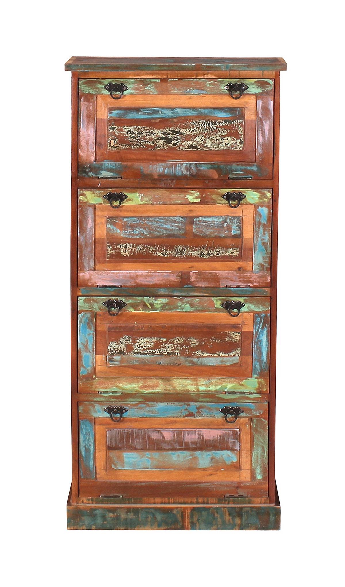 SCHUHSCHRANK Multicolor B: 65cm - Multicolor, Design, Holz (65/145/25cm) - MID.YOU