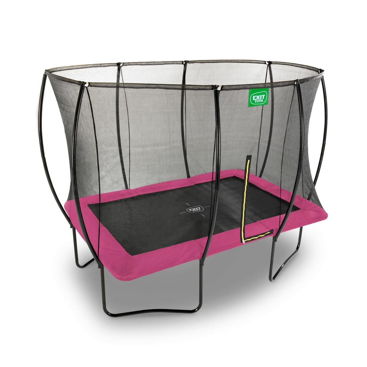 Trampolin Exit Silhouette - Pink, KONVENTIONELL, Kunststoff/Metall (244/274/366cm) - EXIT Toys