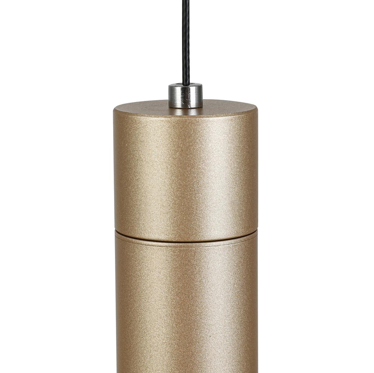 ZÁVĚSNÉ SVÍTIDLO SUSO - cappuccino, Moderní, kov/plast (3,8/3,8/150cm) - Mömax