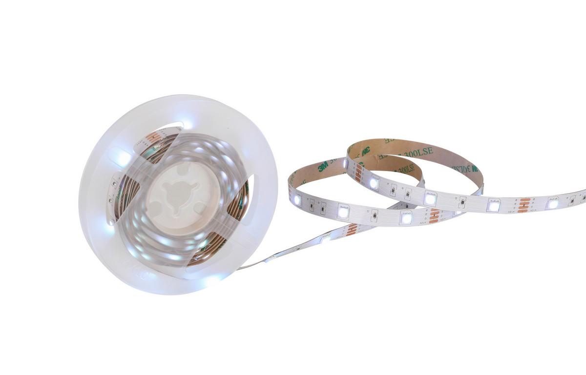 LED páska Jomin, 300 cm - bílá, plast (300cm) - Mömax