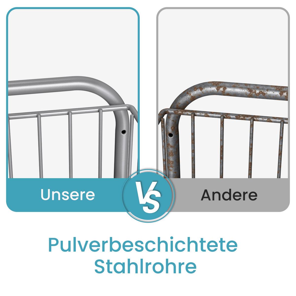 Servierwagen Silberfarben B: 36,5 Cm - Silberfarben, Basics, Metall (36,5/31,5/21cm)