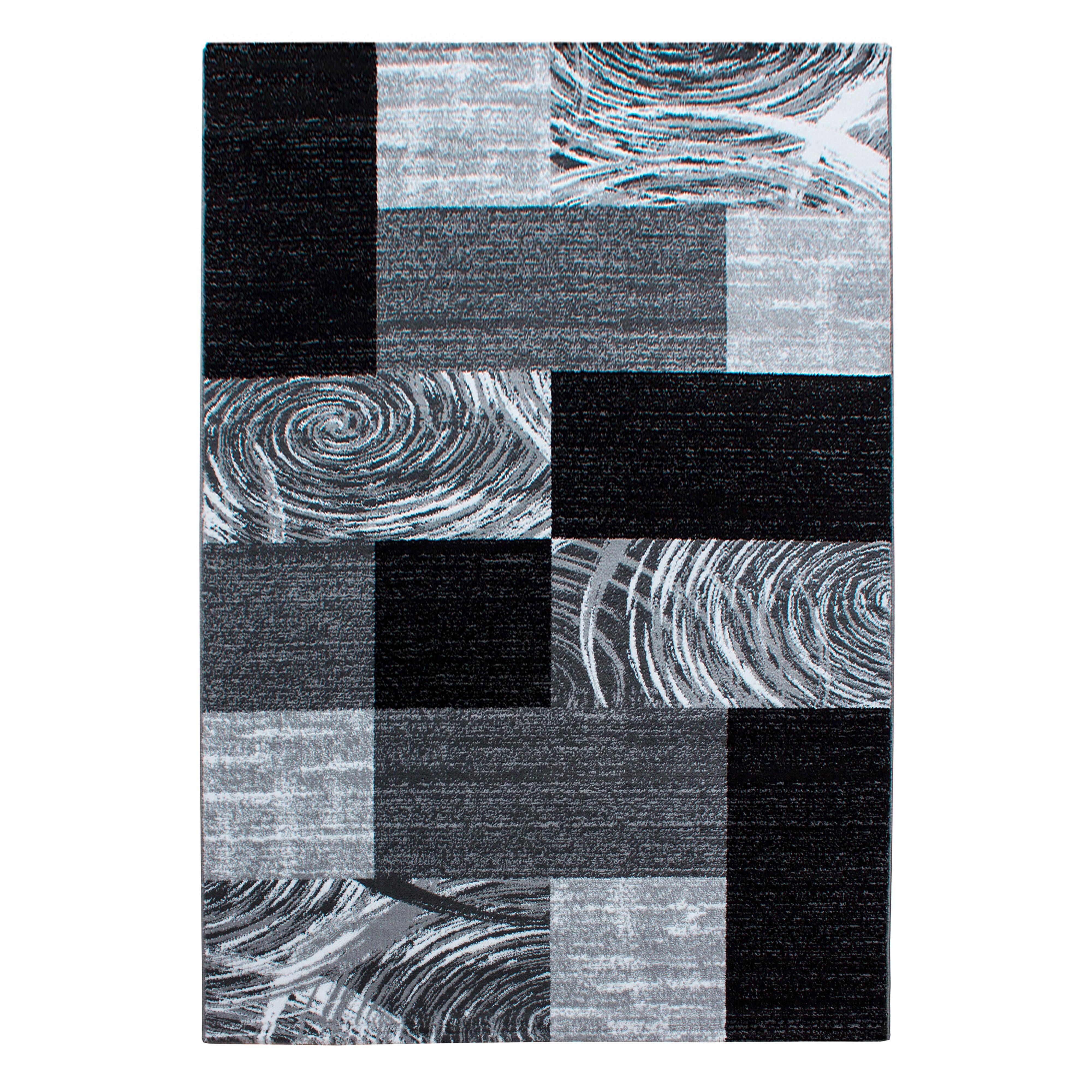Flachwebteppich Parma - Schwarz, Design, Textil (240/340cm) - Novel