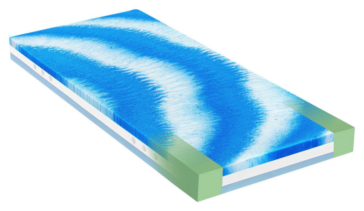 Matrace GELTECH BRAVURA STRONG 80/200cm, H2/H3 - bílá, textil (80/200cm) - Primatex