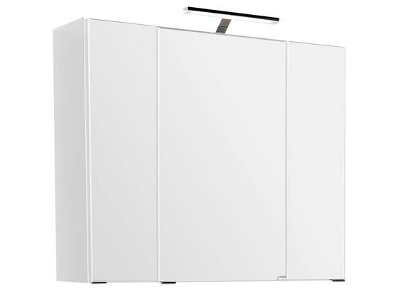 Spiegelschrank Phönix 80 cm Weiß - Weiß, MODERN, Holzwerkstoff (80/69/20cm) Spiegelschrank Phönix 80 cm Weiß - Weiß, MODERN, Holzwerkstoff (80/69/20cm)