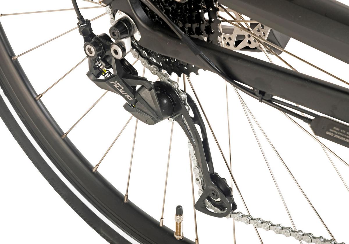Elektrofahrrad Vogue Schwarz/Blau - Blau/Schwarz, Basics, Metall (180/70/100cm)