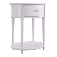BEISTELLTISCH Aurora Lila B: 55 cm - Lila, Design, Holzwerkstoff (55/45/66cm) - MID.YOU