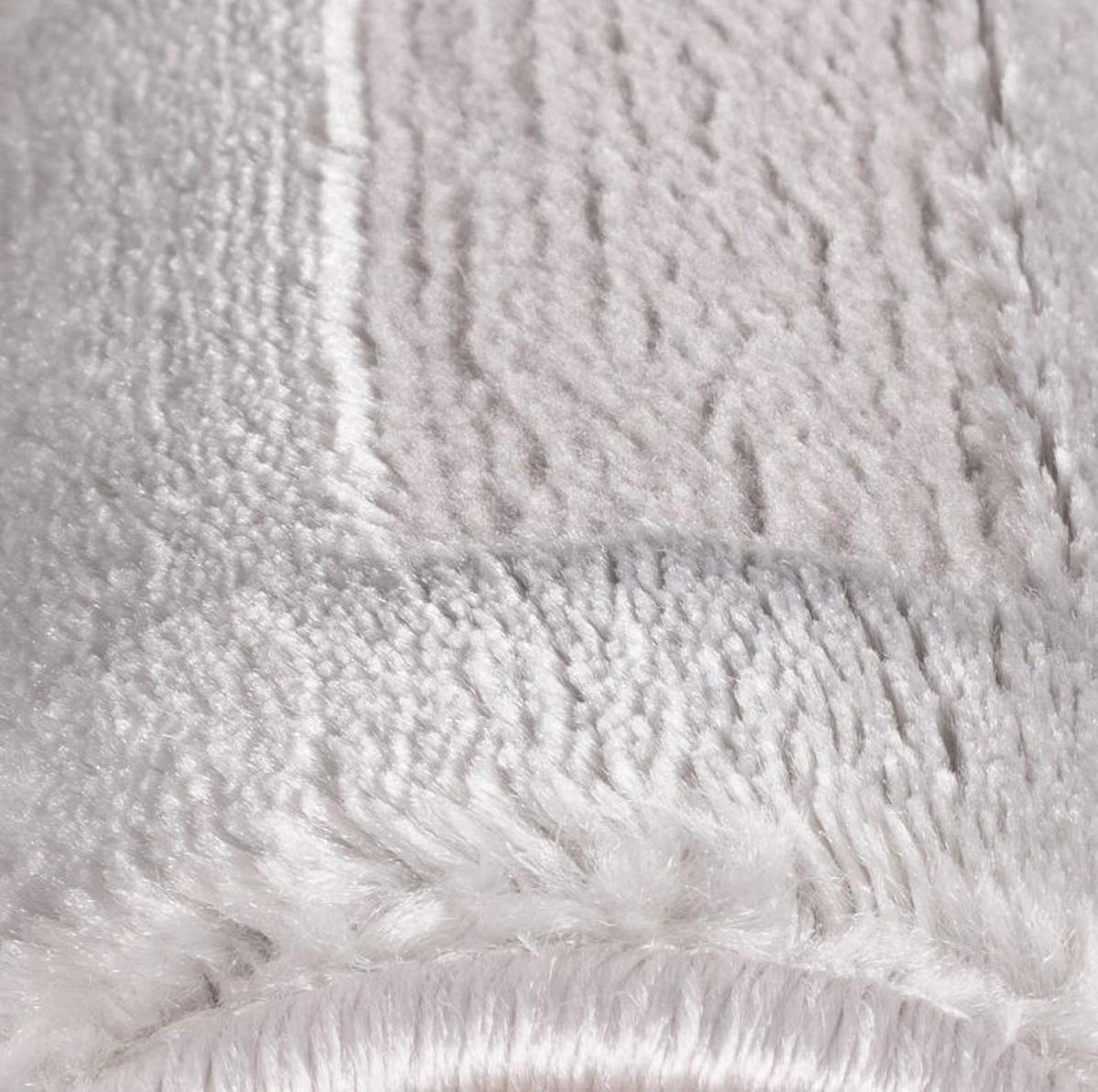 Dizajnový koberec 120x170cm, nízky vlas -  strieborný - strieborná, Design, textil (120/170cm)