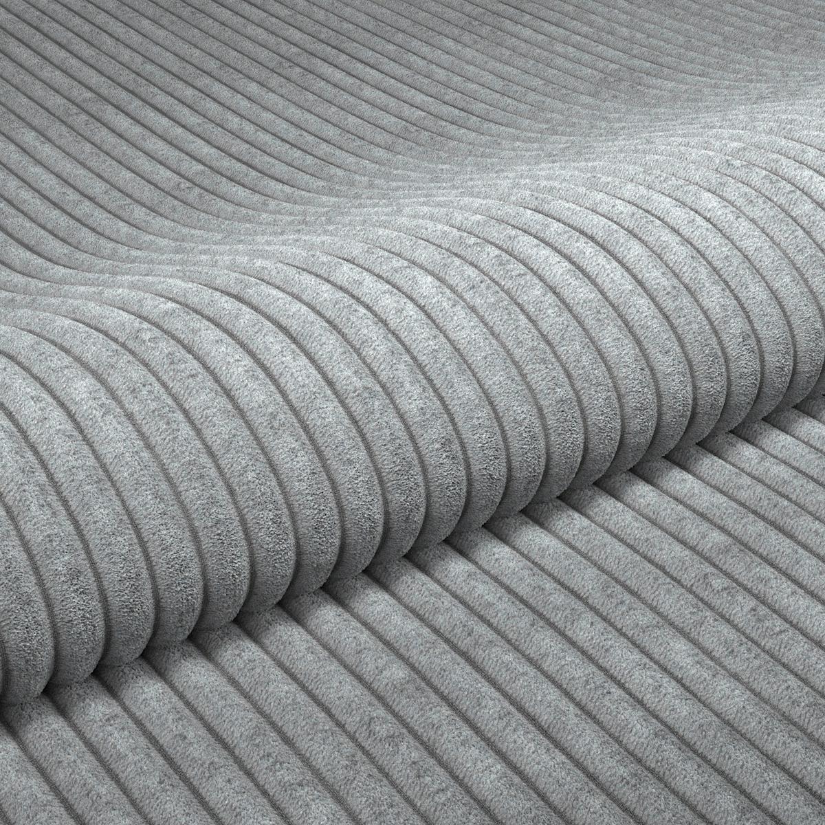 Kárpitozott Ágy Lesia 180/200cm - szürkéskék/fehér, Konventionell, faalapú anyag/textil (180/200cm)