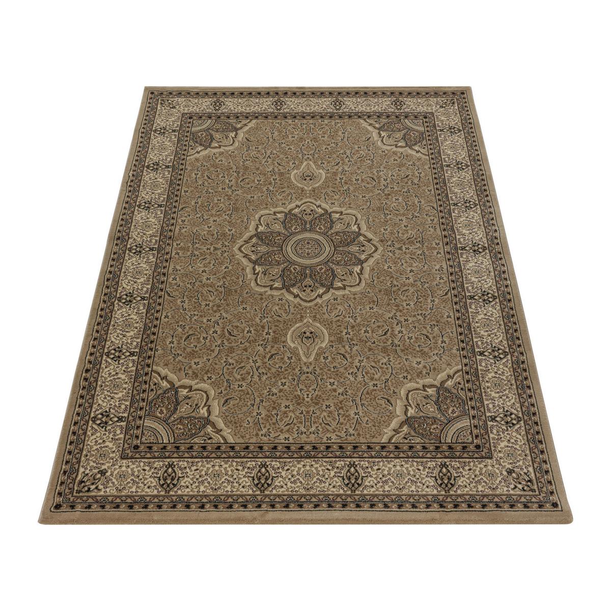 Orientalischer Webteppich Beige Kashmir 200x290 cm - Beige, LIFESTYLE, Textil (200/290cm)