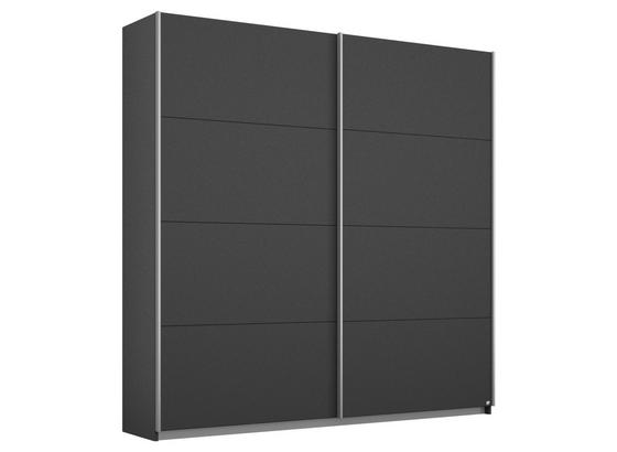 Schwebetürenschrank Belluno 181 cm Dunkelgrau - Dunkelgrau, MODERN, Holzwerkstoff (181/210/62cm) Schwebetürenschrank Belluno 181 cm Dunkelgrau - Dunkelgrau, MODERN, Holzwerkstoff (181/210/62cm)