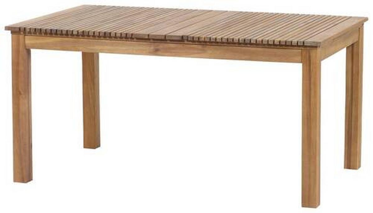 Gartentisch Falun Echtholz Akazie L: 150 Cm - Akaziefarben, KONVENTIONELL, Holz (150/90/74cm) - Siena Garden