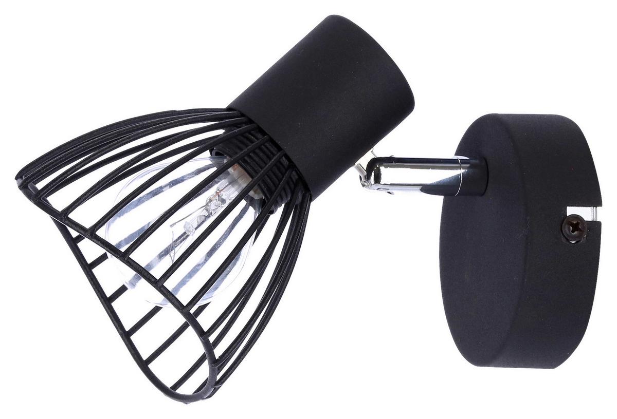 Wandstrahler 91-61881 - Schwarz, Basics, Metall (8/12/12cm)