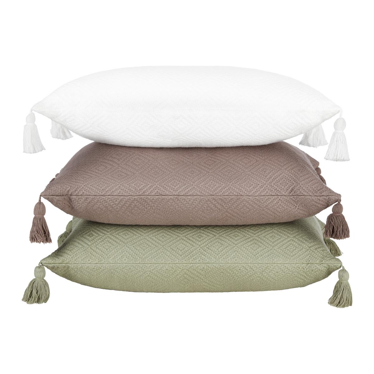 DEKORAČNÝ VANKÚŠ FRIEDA, 40/60 cm, biela - biela, Modern (40/60cm) - Modern Living