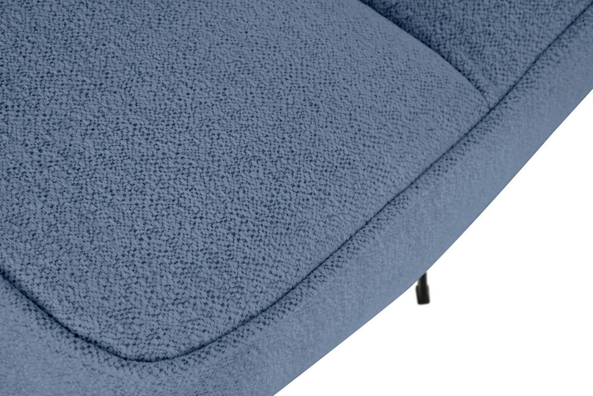 3-sitzer-sofa Aruba Blau B: 223 Cm - Blau, Design, Textil (223/87/96cm) - MID.YOU