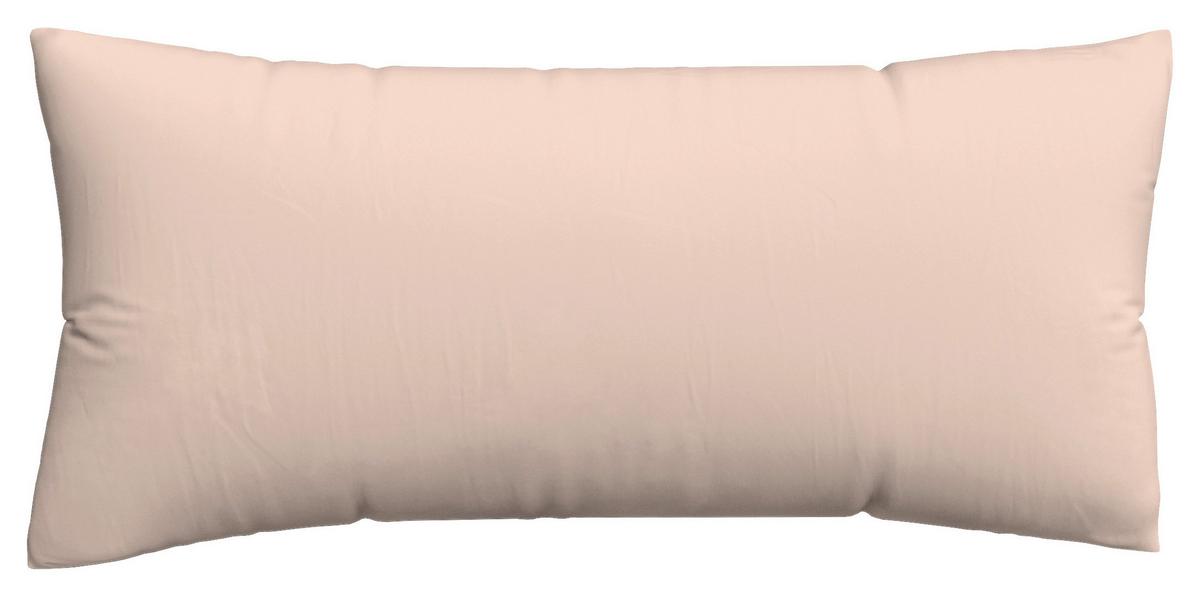 Kopfpolsterbezug Woven Satin - Rosa, Basics, Textil (40cm) - Schlafgut