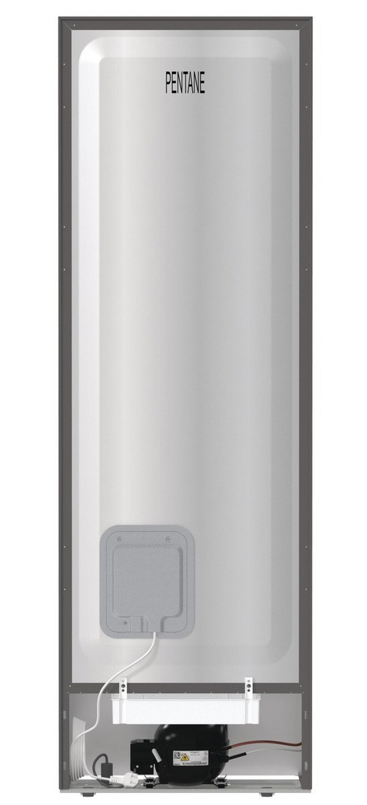 Kühl-gefrier-kombination N61ea2xl4 - Edelstahlfarben, Basics, Glas/Kunststoff (60/185/59,2cm) - Gorenje