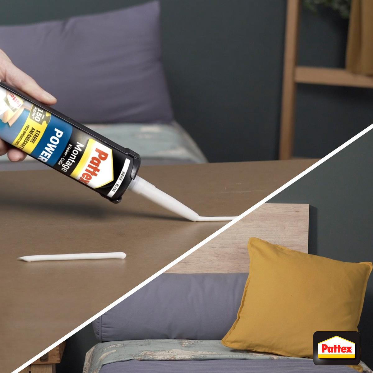 Montagekleber Duo-pack Starke &kraftvolle Befestigung - Basics, Kunststoff (10/23/5cm)