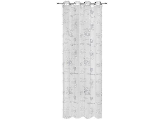Záves S Krúžkami Gloria - biela, Konvenčný, textil (140/245cm) - Mömax modern living Záves S Krúžkami Gloria - biela, Konvenčný, textil (140/245cm) - Mömax modern living