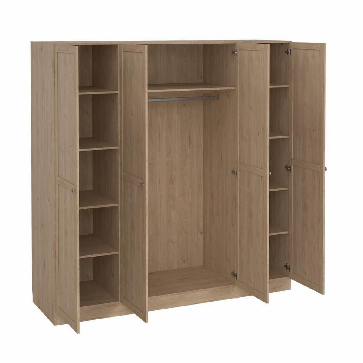 Ruhásszekrény Billund 195/200cm - Konventionell (195/200/62cm)