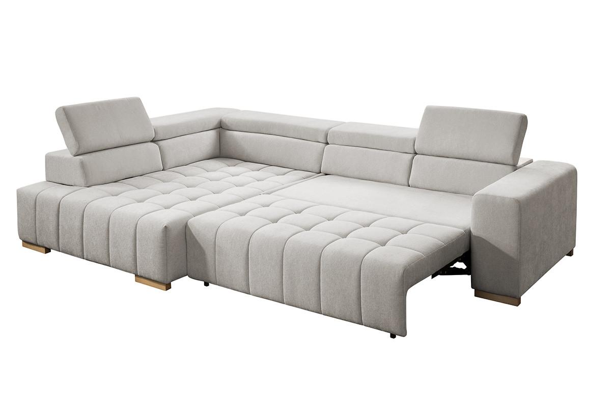 Ecksofa Elias Neu Beige S: 201x307 cm - Beige/Naturfarben, Design, Textil (201/307cm) - Livetastic