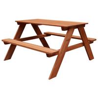 Gartengarnitur C052.004.00 - Braun, KONVENTIONELL, Holz (89/50,5/89cm) - Ambia Garden