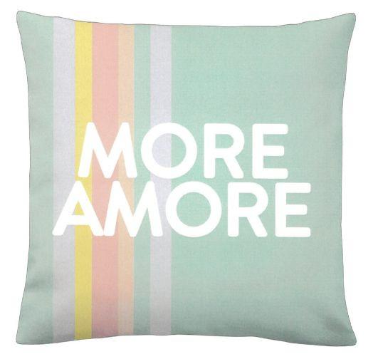 DEKORAČNÝ VANKÚŠ MORE AMORE -EXT- - modrá, Konventionell, textil (45/45cm) - Mömax