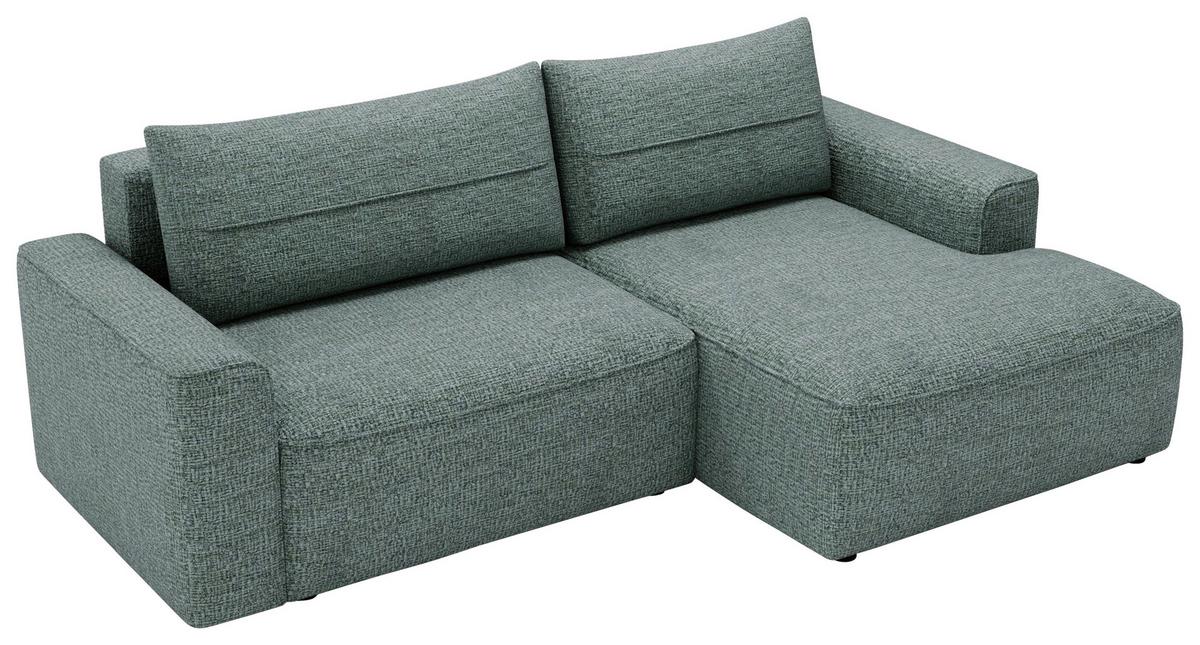 Lullo Grün S: 233x144 Cm - Schwarz/Grün, Design, Textil (233/144cm) - Livetastic