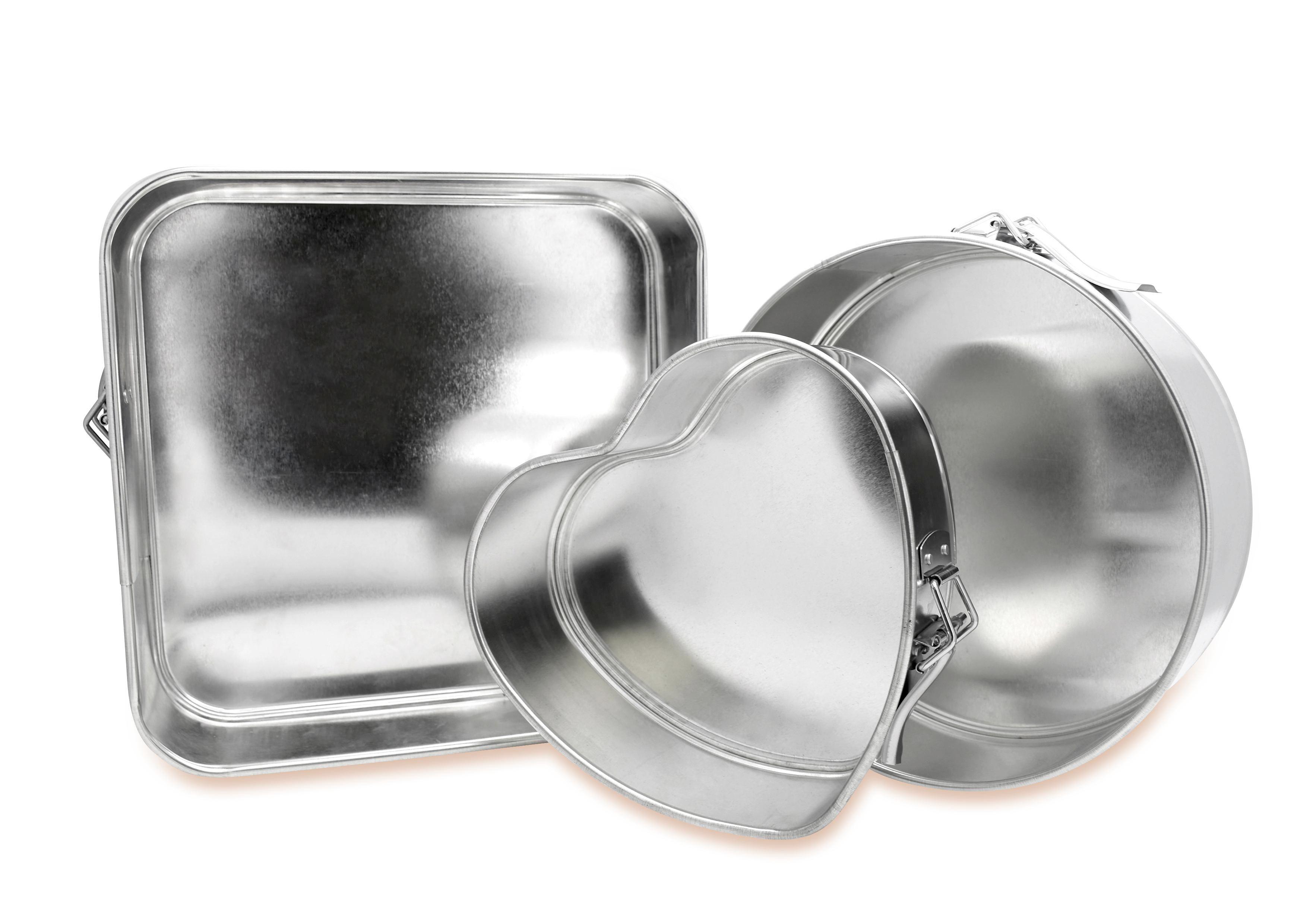 Sütőforma Szett Gabriel - Ezüst, konvencionális, Fém - Ombra