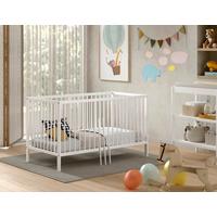 Kinder-/juniorbett Dino - Weiß, MODERN, Holz (70/140cm) - MID.YOU
