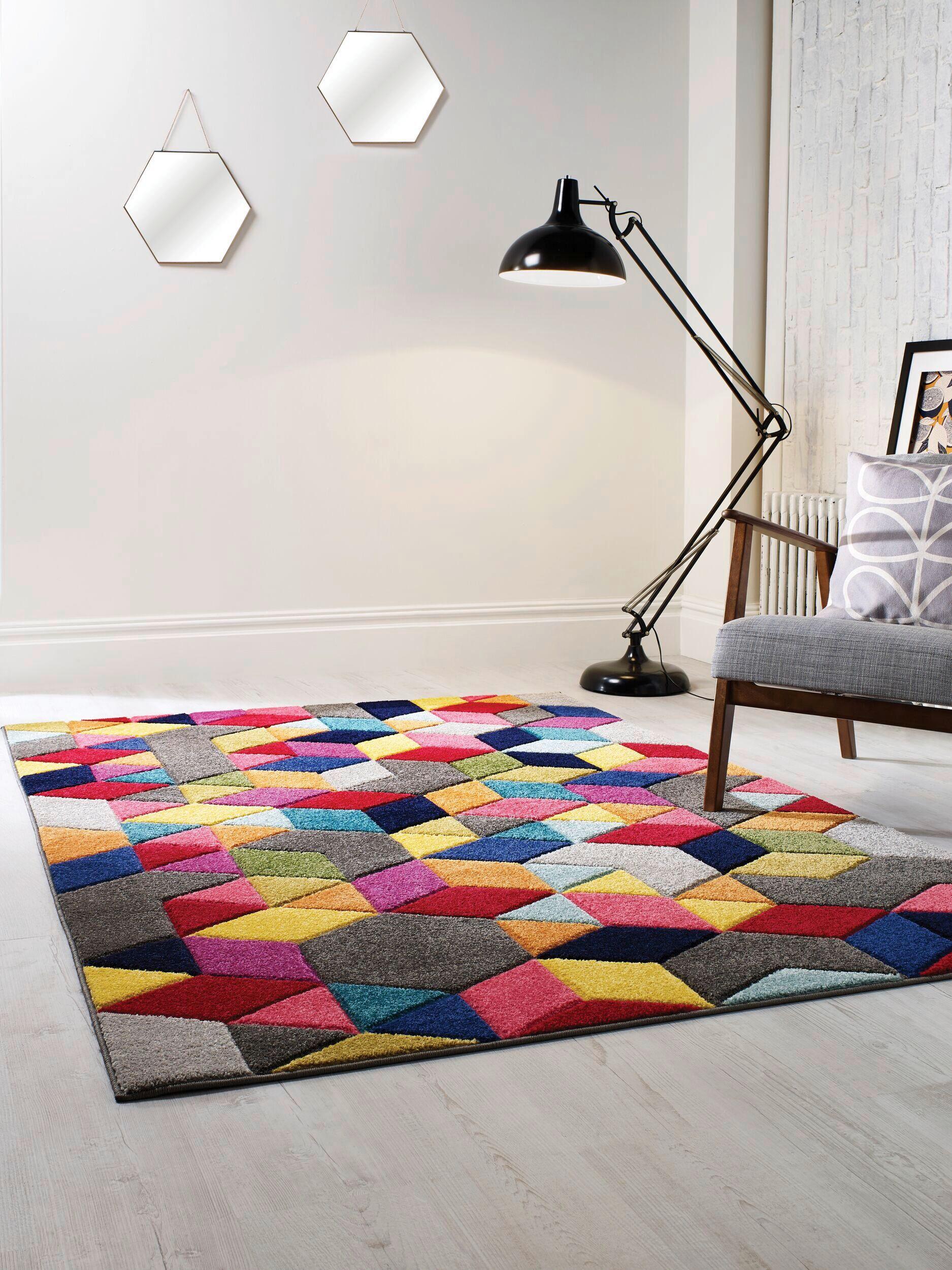 Webteppich 503119373923 - Multicolor, Basics, Textil (200/290cm)