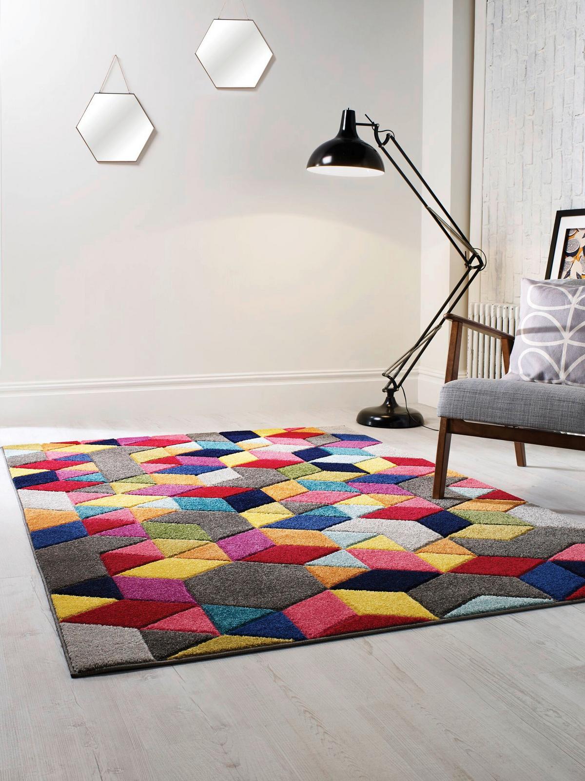 Webteppich 503119373923 - Multicolor, Basics, Textil (200/290cm)
