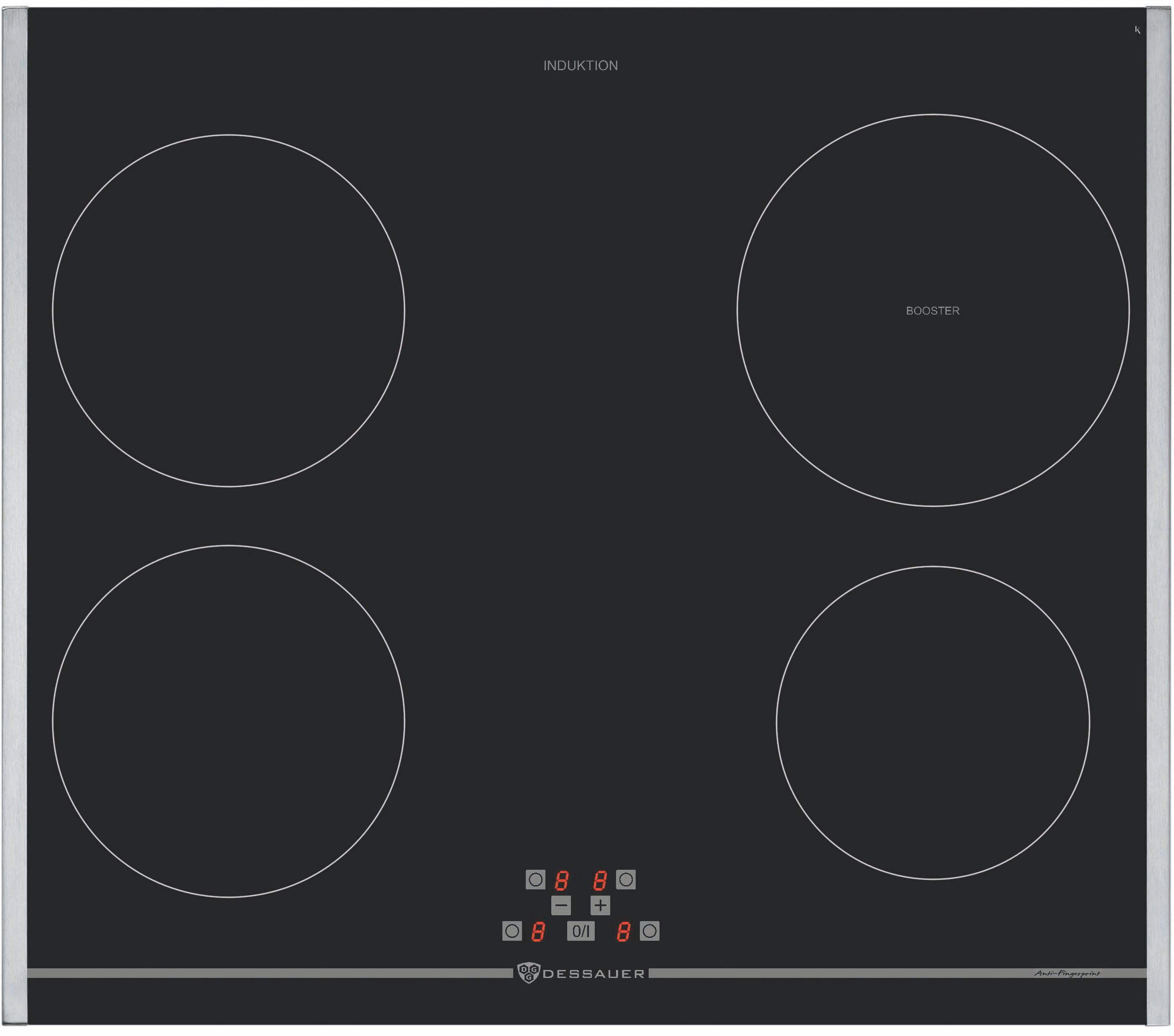Induktionskochfeld Kf 9963 60 I - MODERN, Glas/Metall (59/56/52cm)
