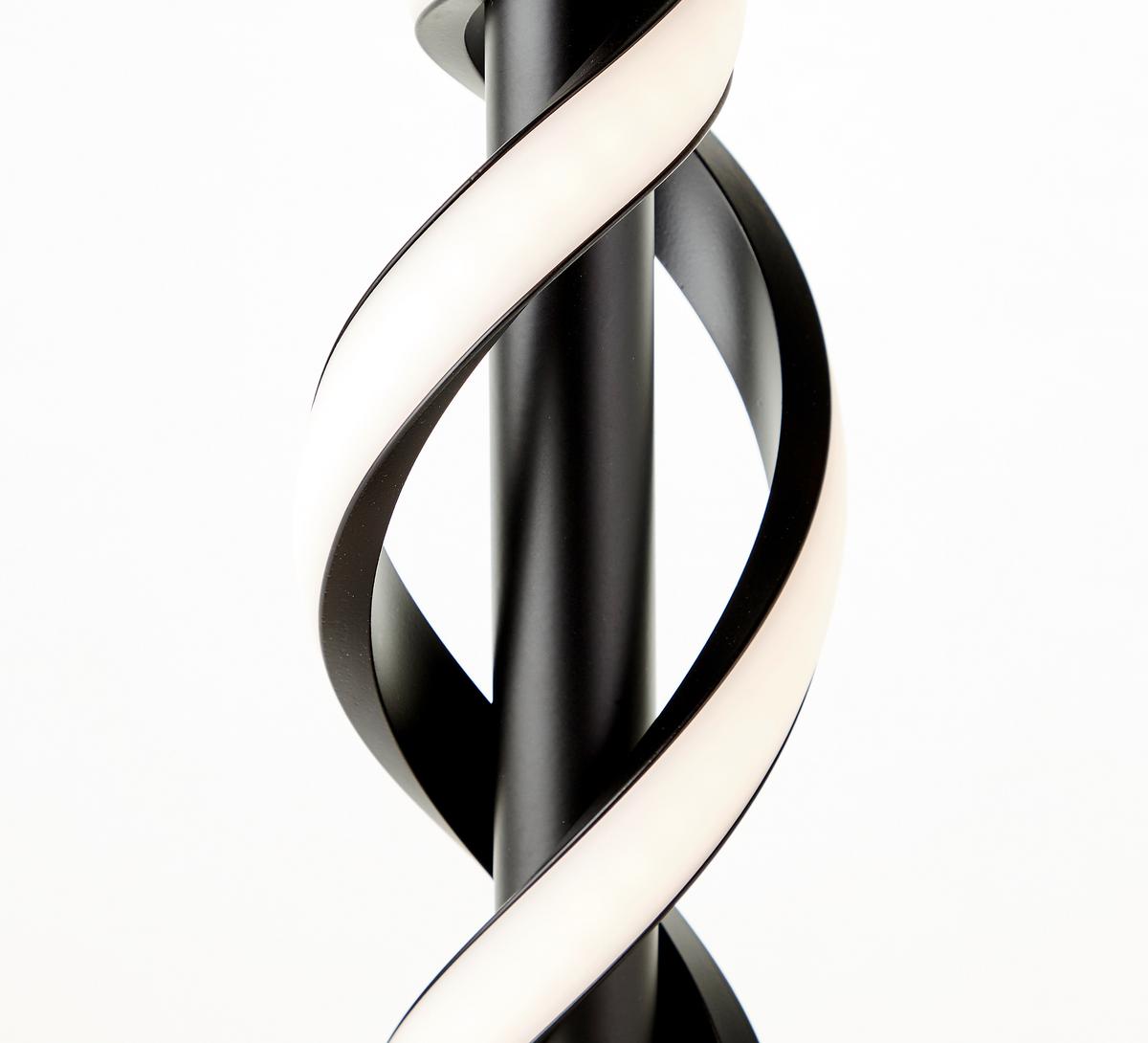 Tischleuchte G94538/06 Amalie - Schwarz, Design, Kunststoff/Metall (12/38,90cm) - Brilliant