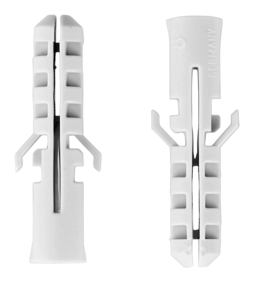 Dübel-set 60 Stk.  Ø 0,8x40 Mm Für Beton Und Mauer - Grau, KONVENTIONELL, Textil (0,8/4cm)