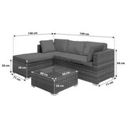gartenmobel aus aluminium metall und eisen, gartenmöbel online kaufen | möbelix, Design ideen
