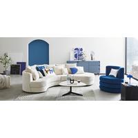 Wohnlandschaft Limoncello Beige S: 300/160 Cm - Beige/Schwarz, Design, Textil (300/160cm) - Livetastic