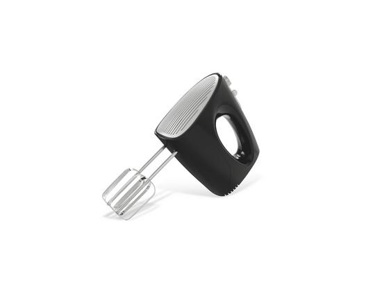 Handmixer Pasty - Silberfarben/Schwarz, KONVENTIONELL, Kunststoff/Metall (18,5/9/16cm) - Bono Handmixer Pasty - Silberfarben/Schwarz, KONVENTIONELL, Kunststoff/Metall (18,5/9/16cm) - Bono