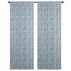 Fertigvorhang Charlotte - Grau, ROMANTIK / LANDHAUS, Textil (140/245cm) - James Wood
