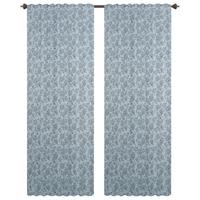 Fertigvorhang Charlotte - Grau, ROMANTIK / LANDHAUS, Textil (140/245cm) - James Wood