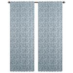 Fertigvorhang Charlotte - Grau, ROMANTIK / LANDHAUS, Textil (140/245cm) - James Wood