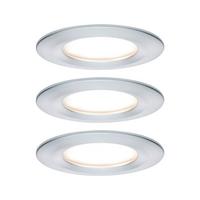 Deckenleuchte 3er-Set Ø 8,4 cm, dimmbar, Rund - Basics (8,4cm) - Paulmann