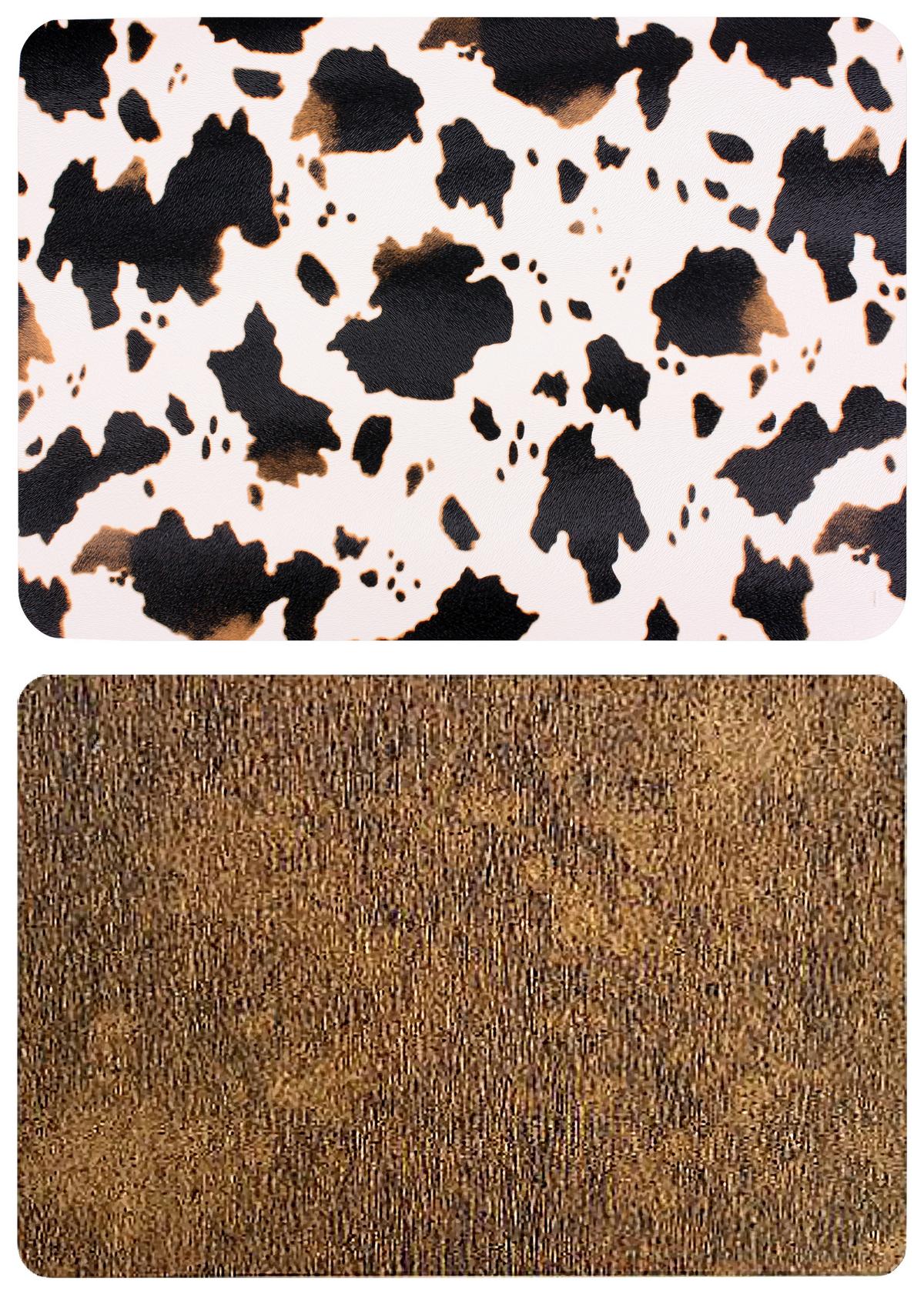 Platzdeckchen Larissa - Schwarz/Braun, KONVENTIONELL, Kunststoff (43/30cm) - James Wood