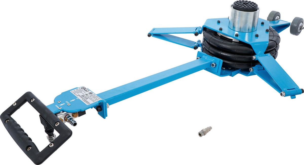 Pneumatischer Wagenheber 71010 - Blau/Schwarz, Basics (63,4/58,5/20cm)