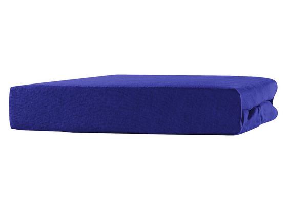 Spannleintuch Tamara - Blau, KONVENTIONELL, Textil (180-200/200cm) - Ombra Spannleintuch Tamara - Blau, KONVENTIONELL, Textil (180-200/200cm) - Ombra