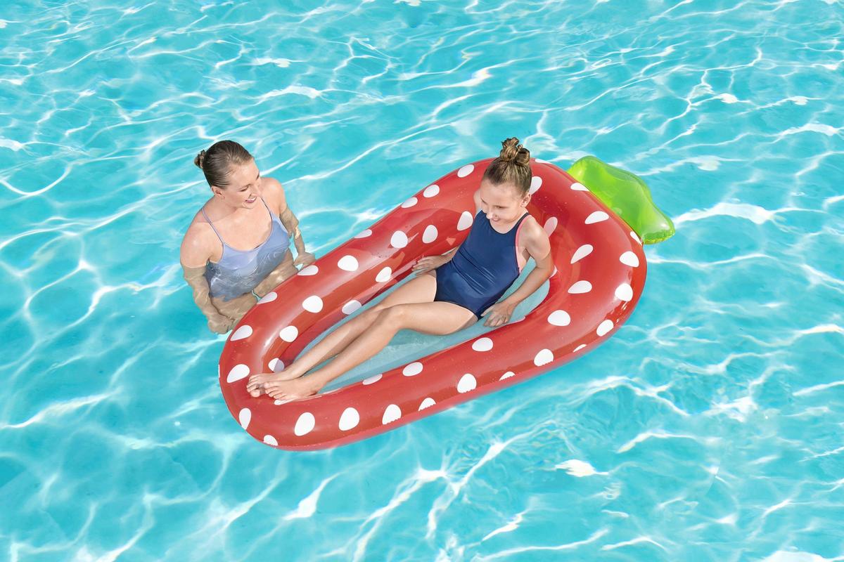 Luftmatratze Peter - Gelb/Rot, KONVENTIONELL, Kunststoff (164/88/23cm) - Bestway