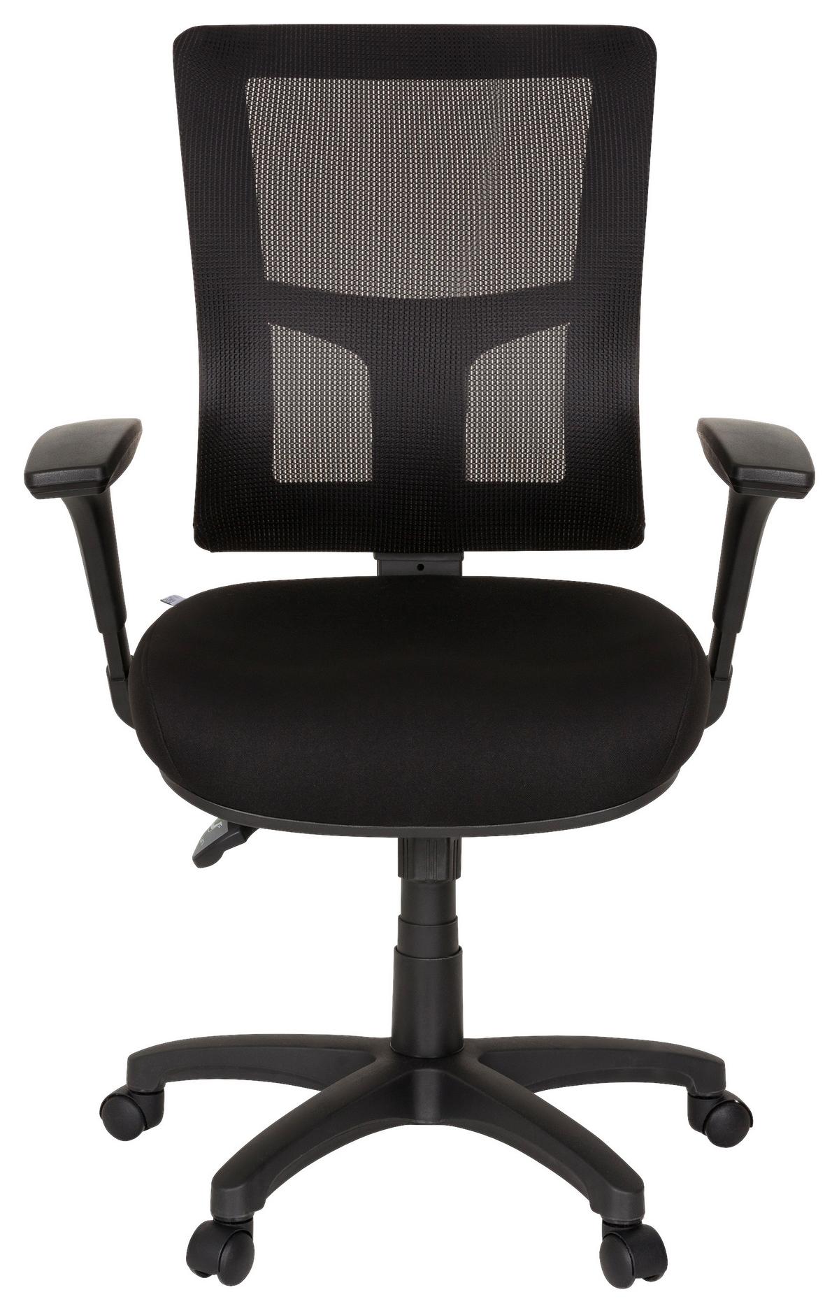 Drehstuhl Impact Pro Schwarz - Schwarz, MODERN, Kunststoff/Textil (71/116/62cm) - MID.YOU