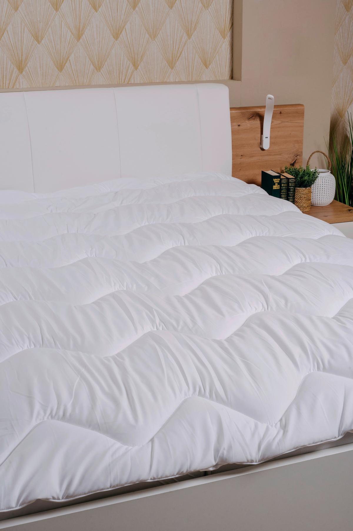 Extra Meleg Paplan Dreamilo Kb. 140/200cm - fehér, textil (140/200/5cm)